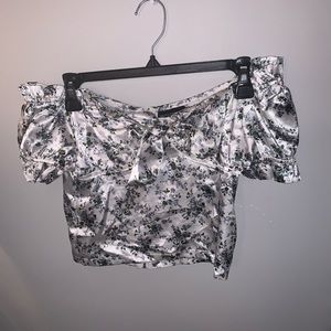 PRETTY LITTLE THING satin top and shorts set